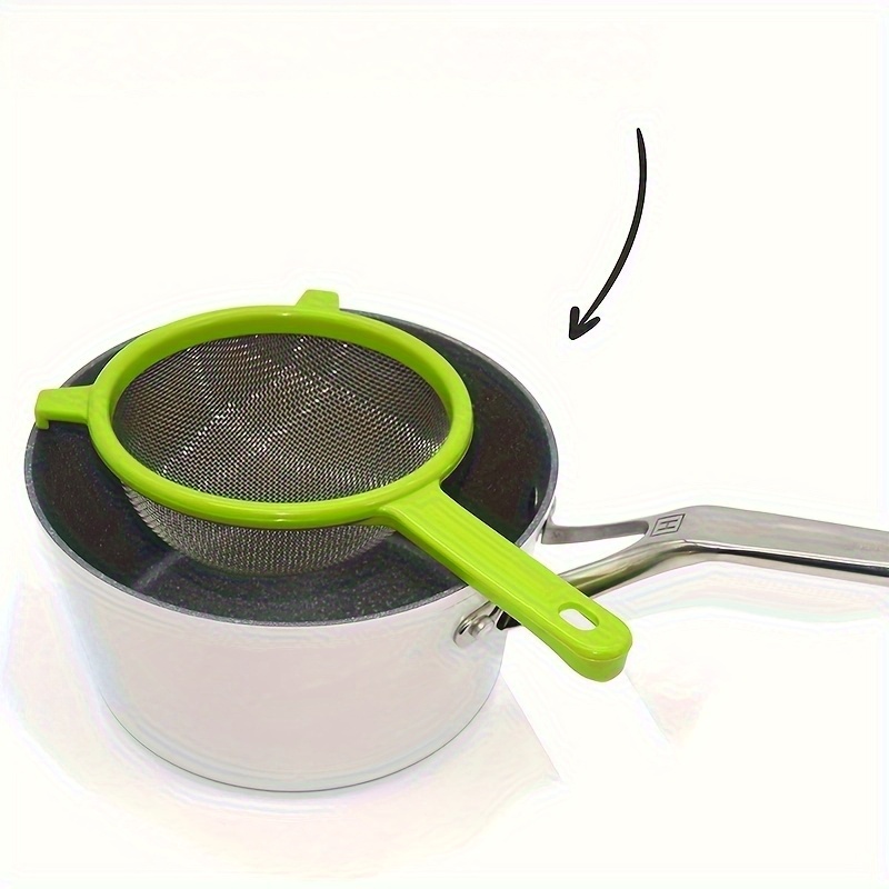 4pcs Multifunctional Strainer Set - Colorful Kitchen Filter Suitable for Tea, Juice, And Soy Milk - Durable Food-Grade Plastic Design with Ergonomic Handle And Fine Mesh - Space-Saving Kitchen Tool, Countertop Water Filter, Tea Brewing Device 3 4pcs Multifunctional Strainer Set - Colorful Kitchen Filter Suitable for Tea, Juice, And Soy Milk - Durable Food-Grade Plastic Design with Ergonomic Handle And Fine Mesh - Space-Saving Kitchen Tool, Countertop Water Filter, Tea Brewing Device - Image 3