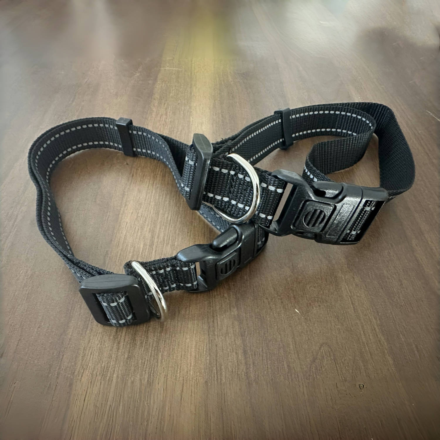 Martingale-Halsband Für Hunde – Reflektierend, Nylon, Verstellbar Mit Schnellverschluss Für Kleine Bis Große Rassen