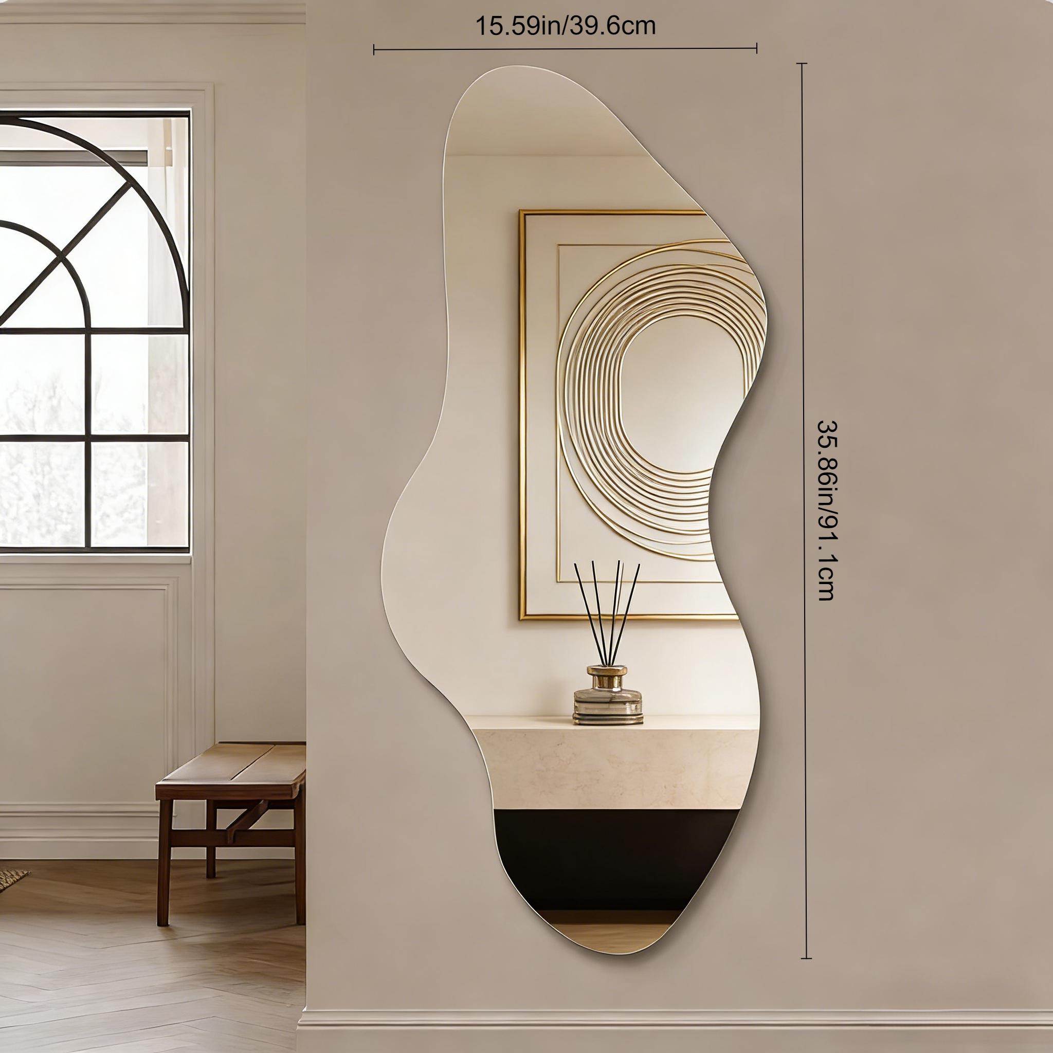 Wall-Mounted Dressing Mirror, Full-Length Luxury Design