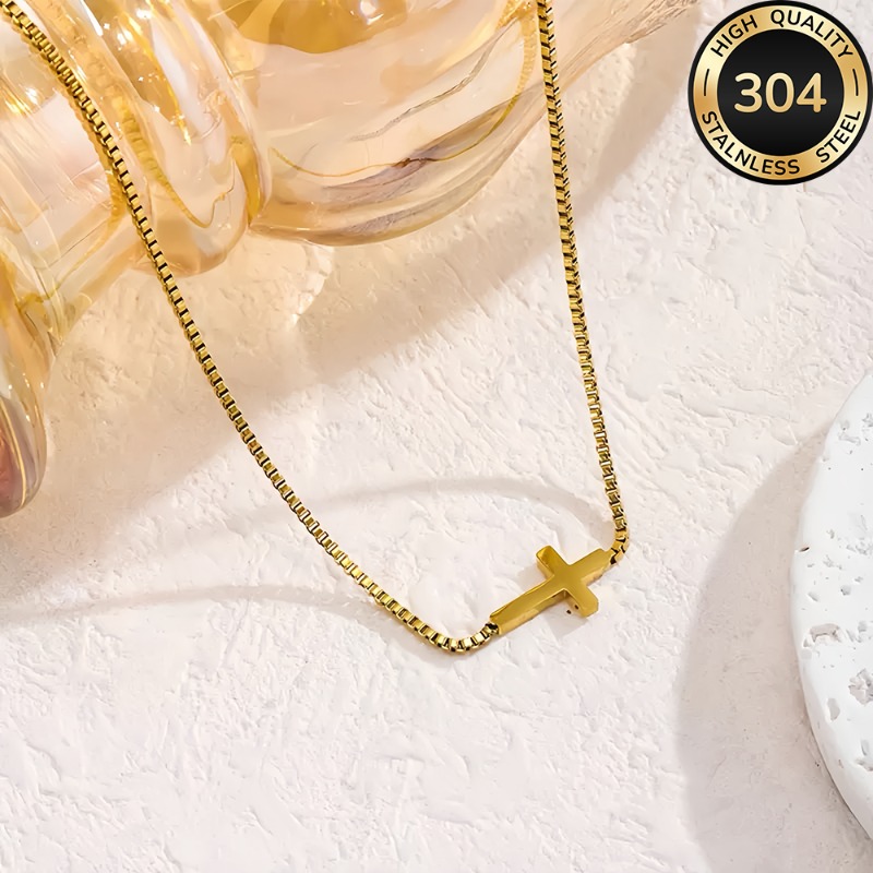 Women's Golden Layered Stackable Necklace — Hypoallergenic