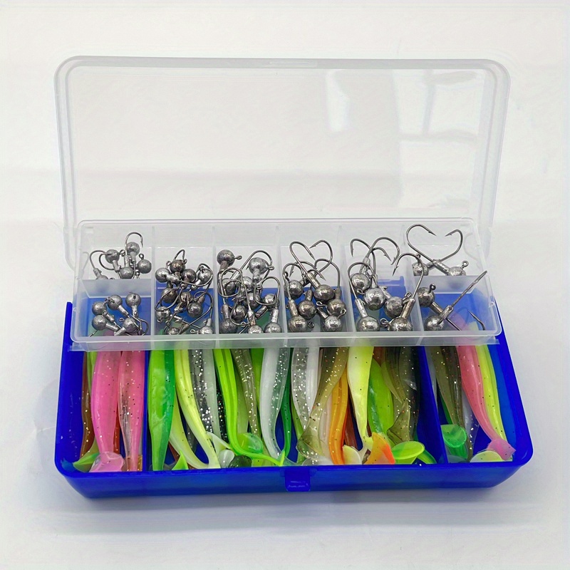 85 teiliges jigkopf set hakenbox inklusive 45 jigkpfen 40 t - Temu Germany
