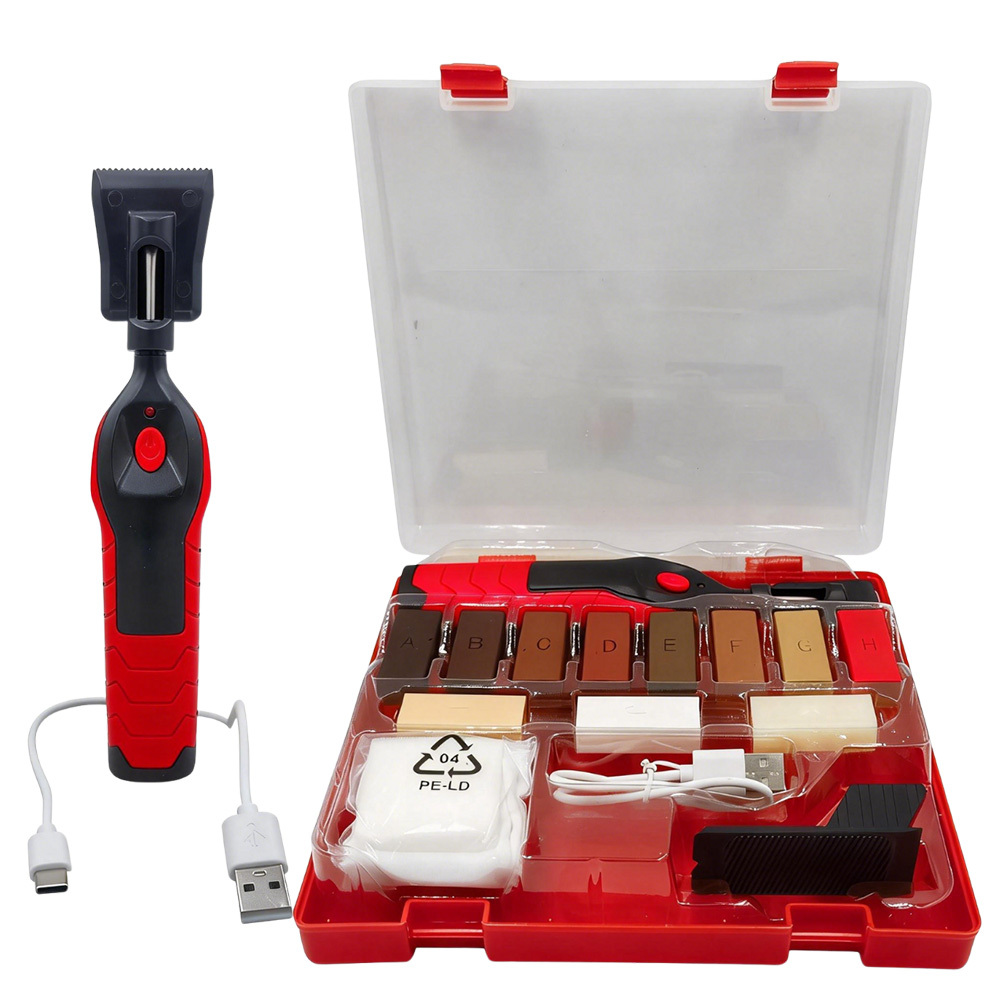 Brick Furniture Repair Tool Set | Wall Patching And Installation, Universal Specification, Polyvinyl Chloride Material, Home Damage Restoration For Furniture And Ceramic Tiles