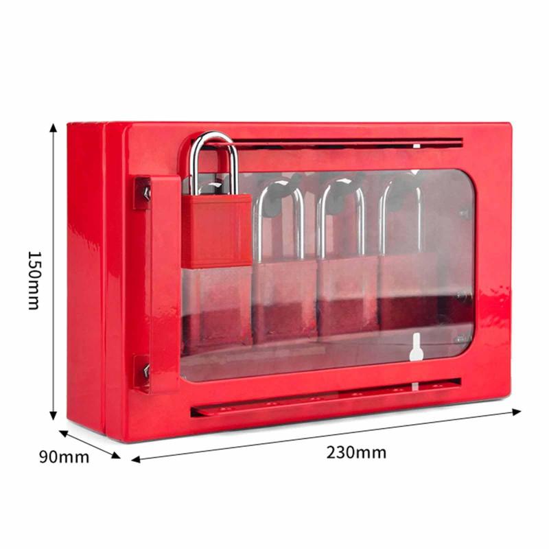 Portable Lock Management Visualization Group Lock Box