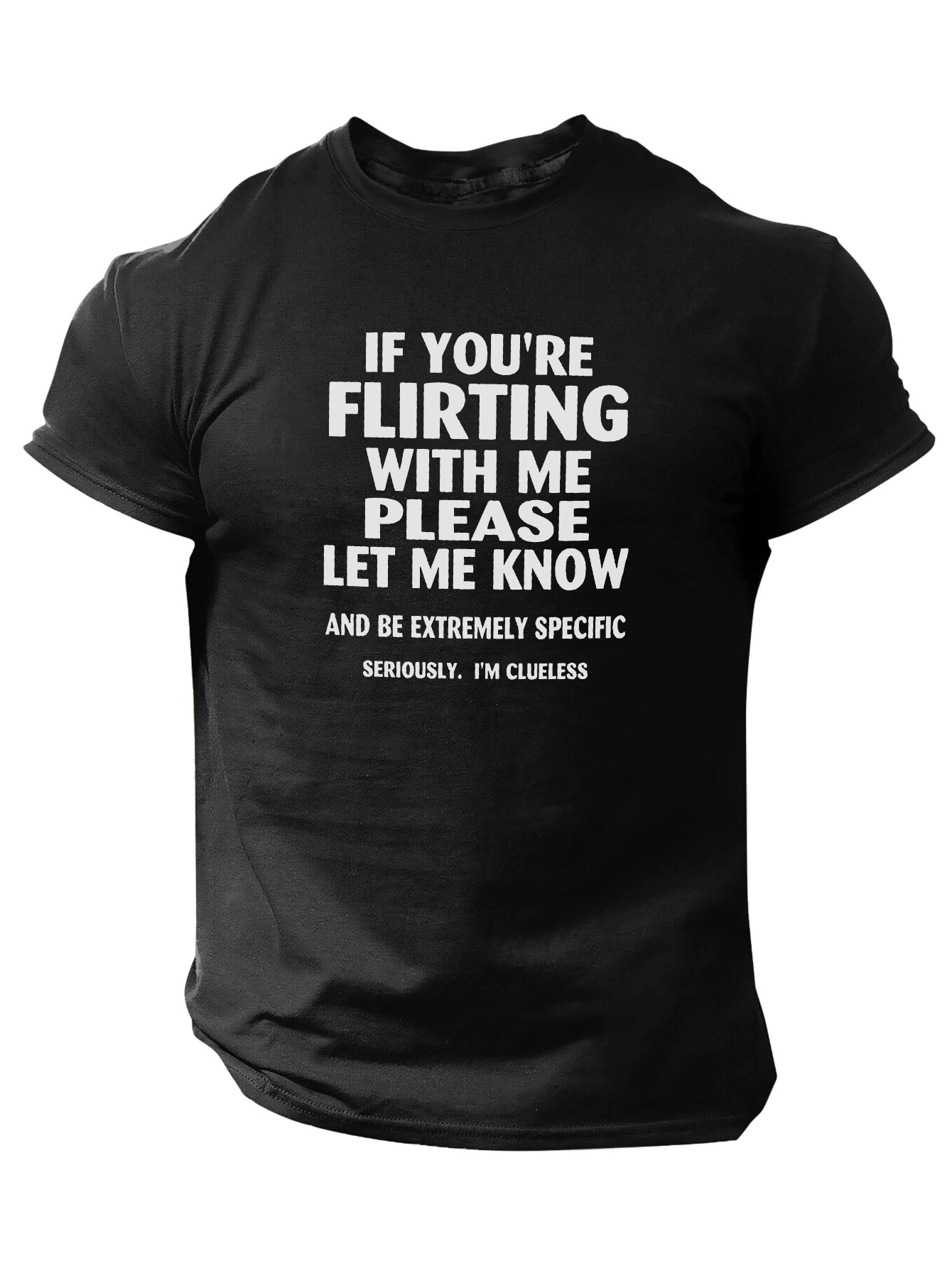 [Funny] *'S Funny Slogan T-Shirt - \u0026*;*'re * with Me, Please * *\u0026*; Print,  Casual Crew Neck, Short Sleeve, Summer Top for Adults, Humorous Graphic Tee  | * Lettering Tee | Nontransparent Material, image size:1340x1785