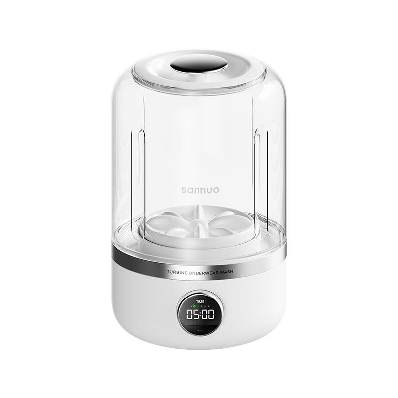 portable automatic washing machine with 4000mah battery usb rechargeable no plug in no assembly   for travel rv   ideal for underwear socks  