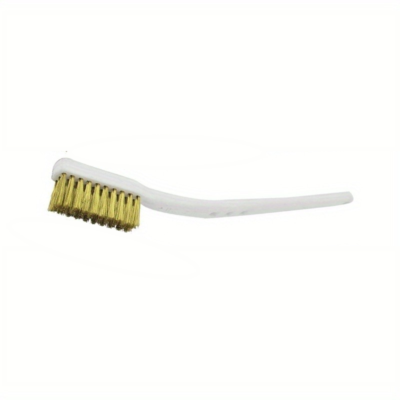TEMU Brosse à Fils en Laiton Mini pour Enlèvement de Peinture et Rouille, Brosses à Fils d'Acier pour Polissage Industriel de Métal et Nettoyage de