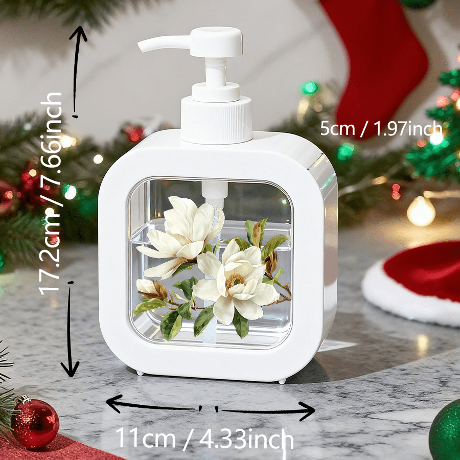 Image of Bathroom Dispenser With Hand Pump - , Suitable For Bathroom, Kitchen, Sink - For Soap, Hand Sanitizer, Body Wash, Etc. - Creative Lotion Bottle, Lotion Dispensers, Dispensers, Bathroom Accessories