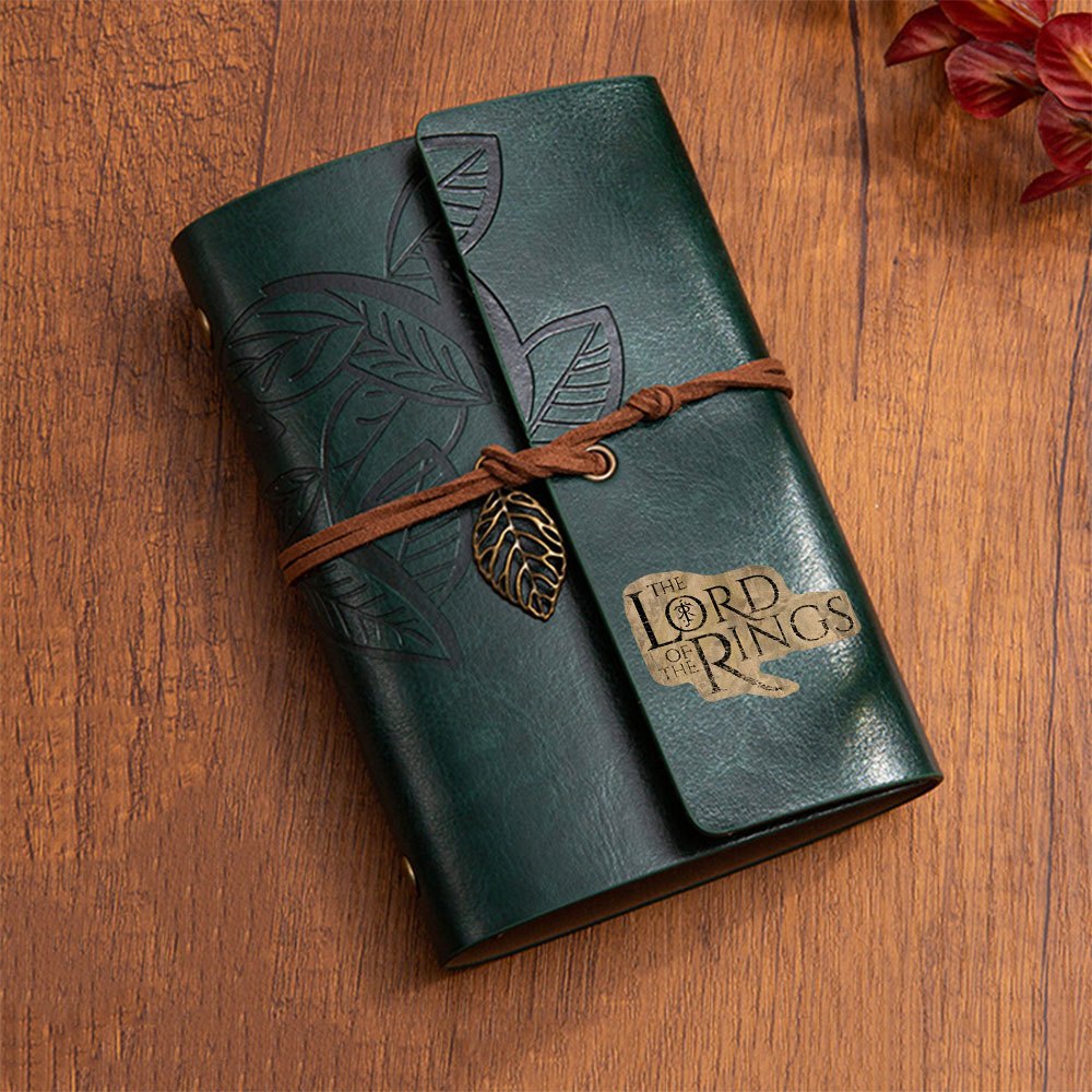 TEMU 1pc Warner . The Retro Notebook, Vintage Faux Leather Journal, Creative Diary Book, Stationery Gift For Fans