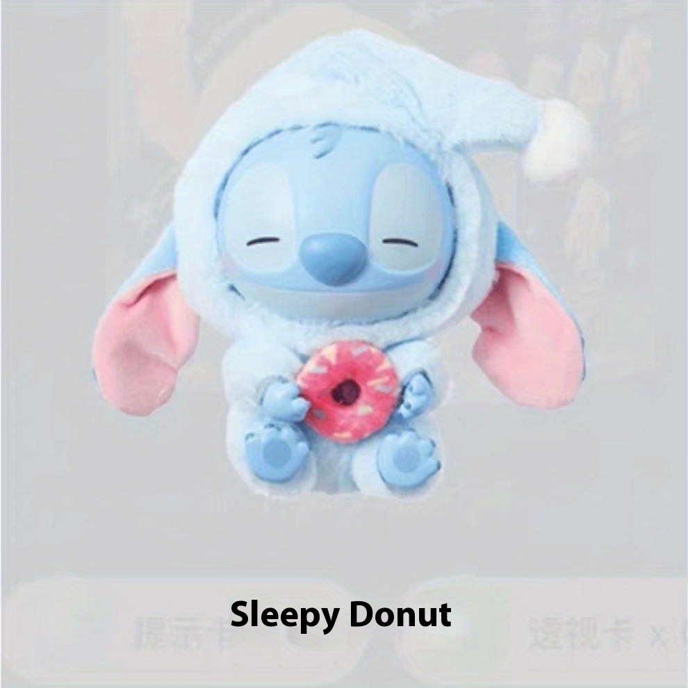 Stitch Vinyl Plush Doll Mystery Box - Surprise Character Expression & Accessory! Official Stitch Collectible, Pastel Colors (Blue, Pink, Yellow,) - Birthday, Christmas, Halloween Gifts for Kids & Fans - Anime Decoration, Best for Christmas