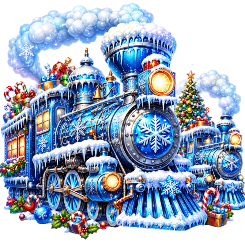 TEMU 1 stuks 2D Platte Sticker, Kerstdecoratie Statische Kleefkracht, Raamsticker, Glasmuur, Raamsticker, IJs Sneeuw Kersttrein Geschenkdoos Glazen