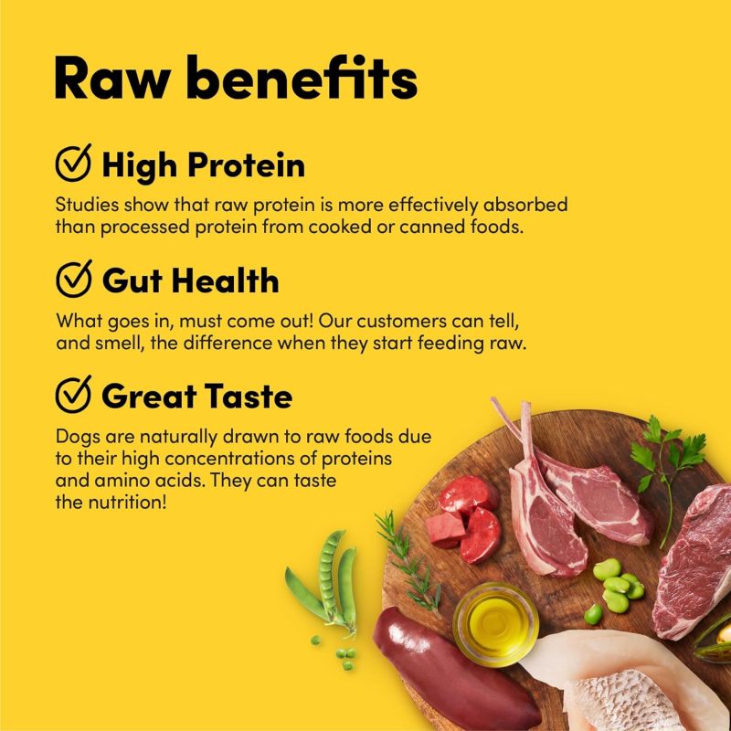 Freeze- Dried Raw Ocean Fish Recipe Dog Food, Protein Rich, Includes Kibble, Non- GMO, No Wheat or Corn, 1.8kg - Image 4