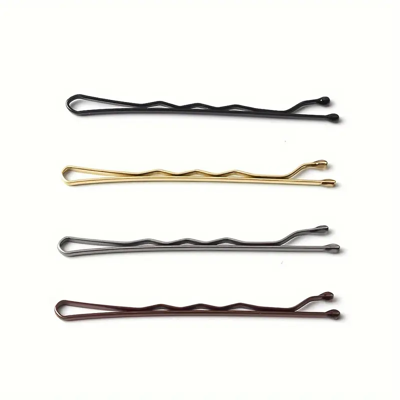 valentines day essential invisible wave bobby pins for women stylish hair clips barrettes with storage box Product details 3