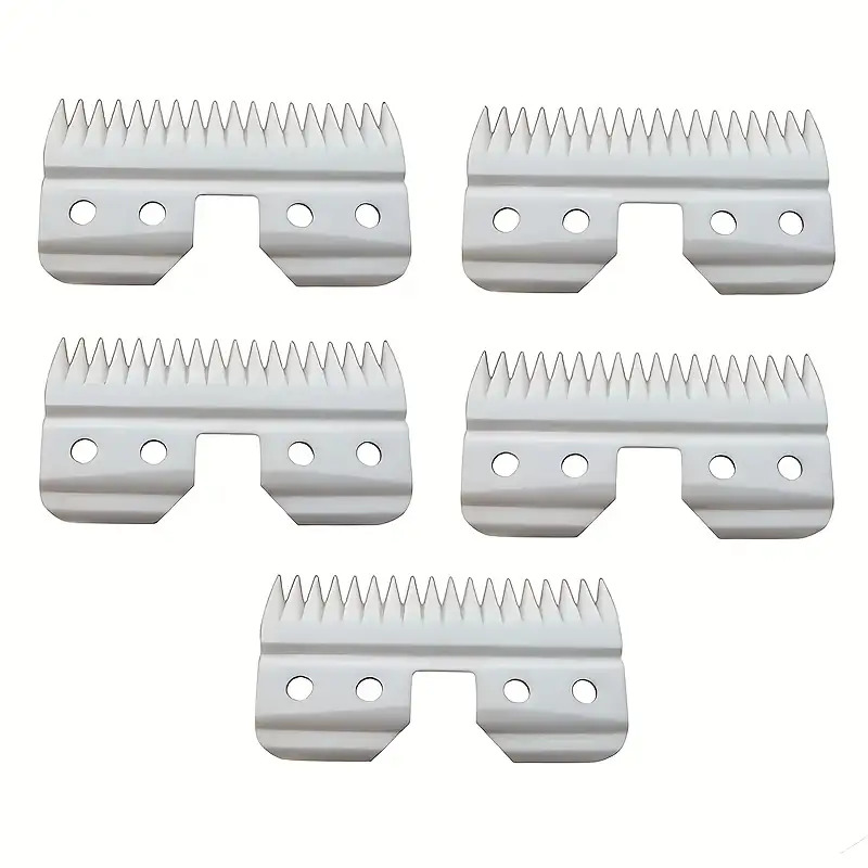 TEMU 3pcs/5pcs Lames de tondeuse à cheveux électrique en céramique entière pour tondeuses A5