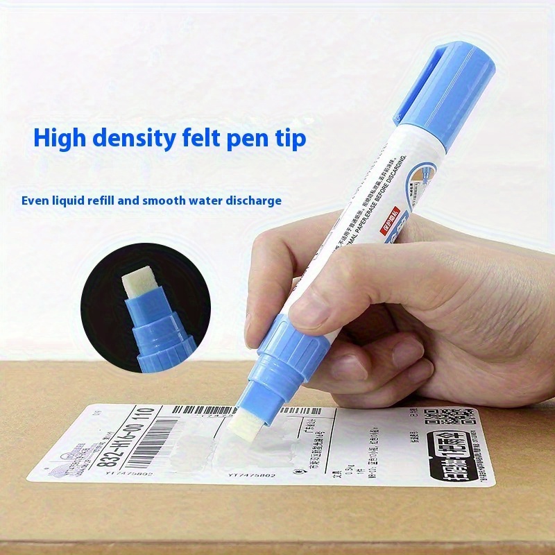 1pc secure privacy protection thermal paper eraser white tip bill information cleansing tool for credit apply   cards phone     shipping labels