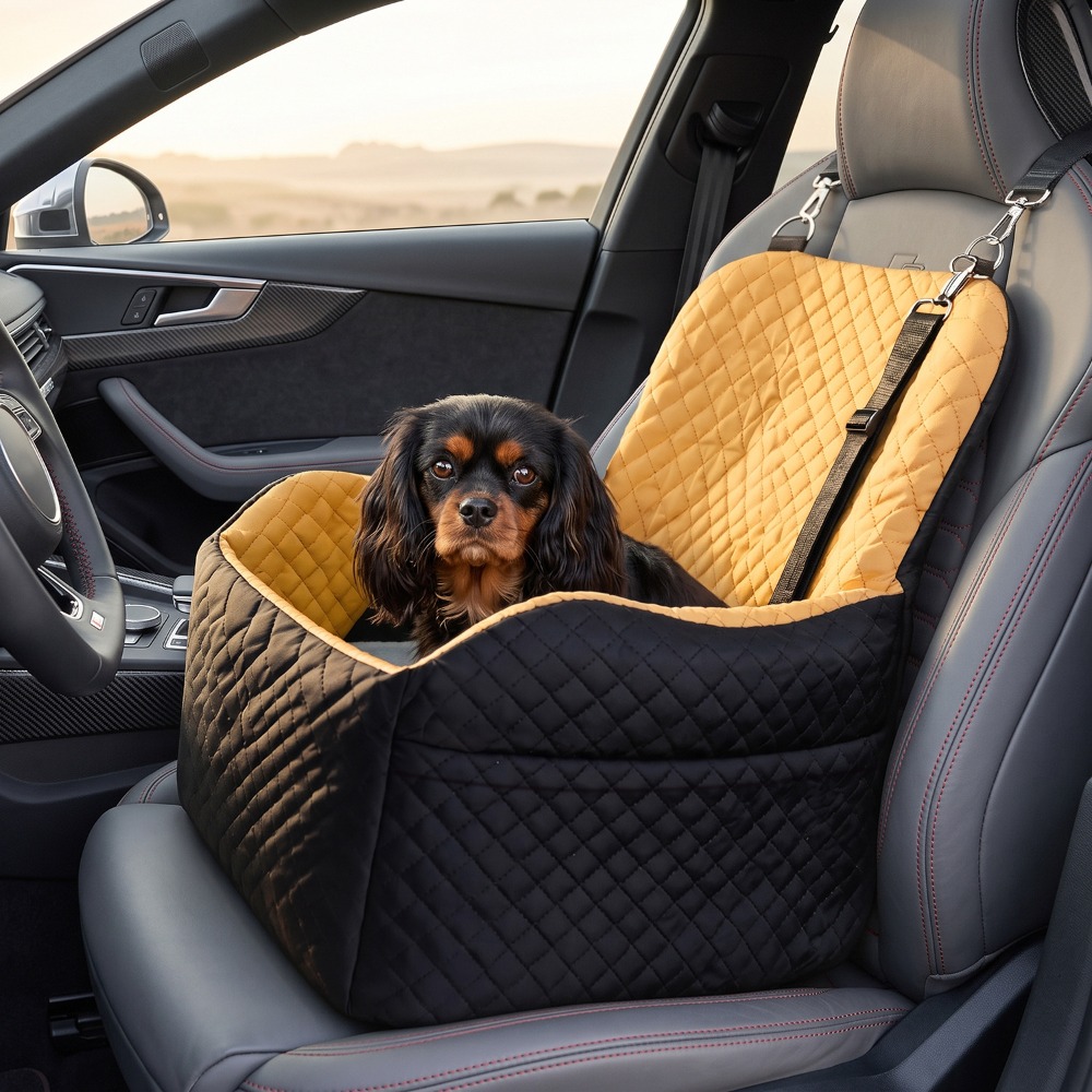 pet supplies car passenger seat elevator non slip car pet bed for small to medium dogs Product details 19