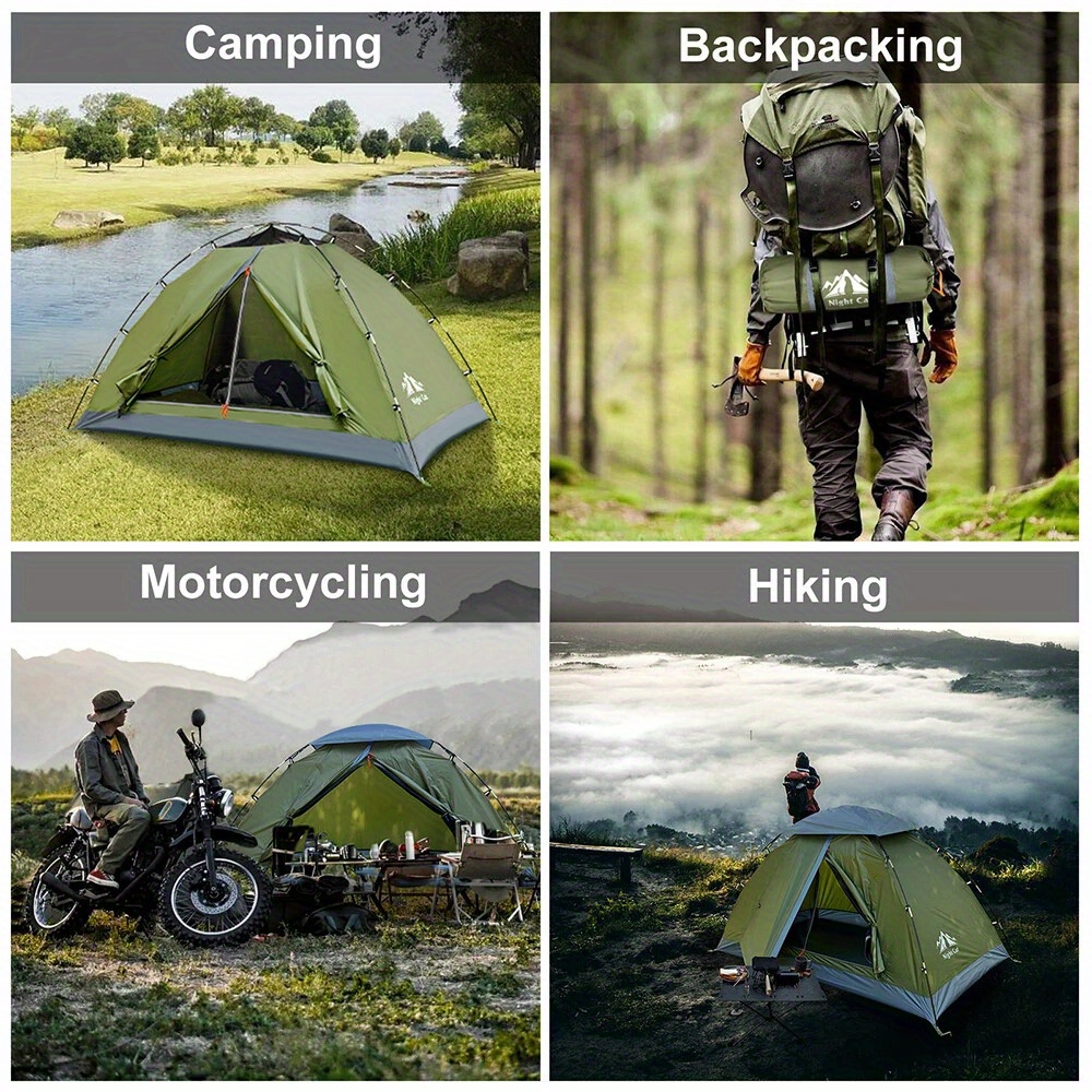 Pop- Tent For Camping Backpacking Climbing Beach, Easy To Set Up And Fold Camping Tent