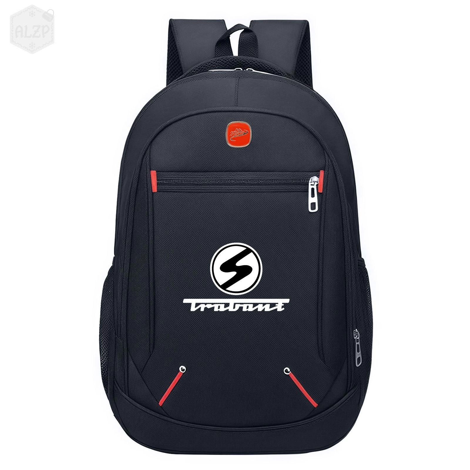 E-shop Retro Auto Kultur Rucksack - Robuster Oxford Stoff Rucksack für City-Touristen. -inspirierter Tagesrucksack mit zeitlosem Auto-Design. Geräumige