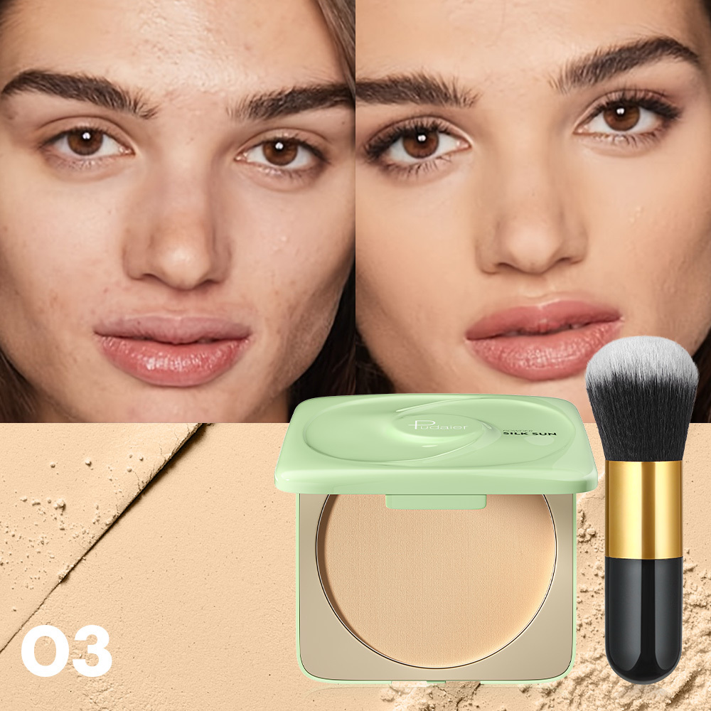 Pudaier 2026 New 2pcs 8--controlling Long-lasting Powder, Suitable For Types, For Women