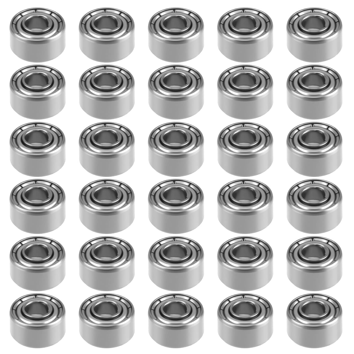 TEMU 30 Set di Cuscinetti a Sfera 693ZZ - Cuscinetti Piccoli (3Mm X 8Mm X 4Mm) per Sostituzione Cuscinetti Ruote Bicicletta, Carrelli, Ruote Scooter,