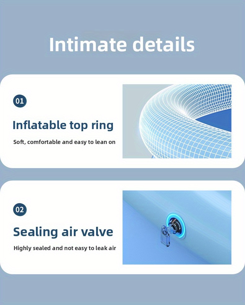 Quanqi Swimming Pool Quick-Charge Clip Net, Sturdy and Pressure-, for Family Indoor and Outdoor Play, Large Swimming Pool Wholesale