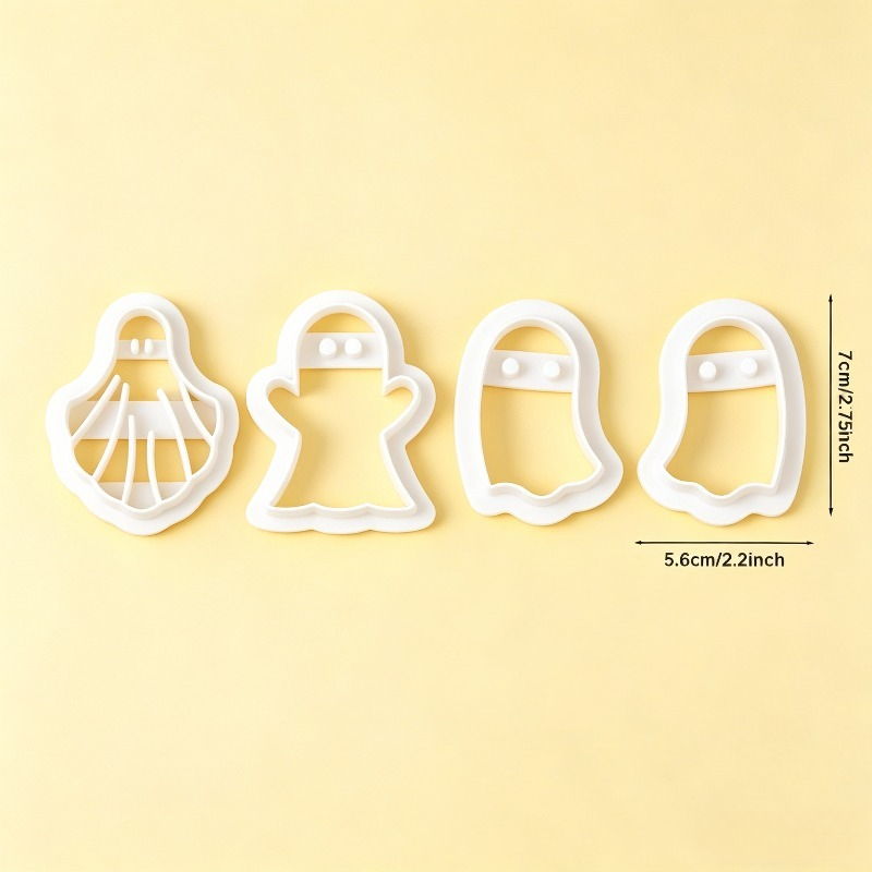 TEMU Stampo per biscotti a forma di di Halloween, design in di piccolo di Halloween dei animati, per biscotti, e