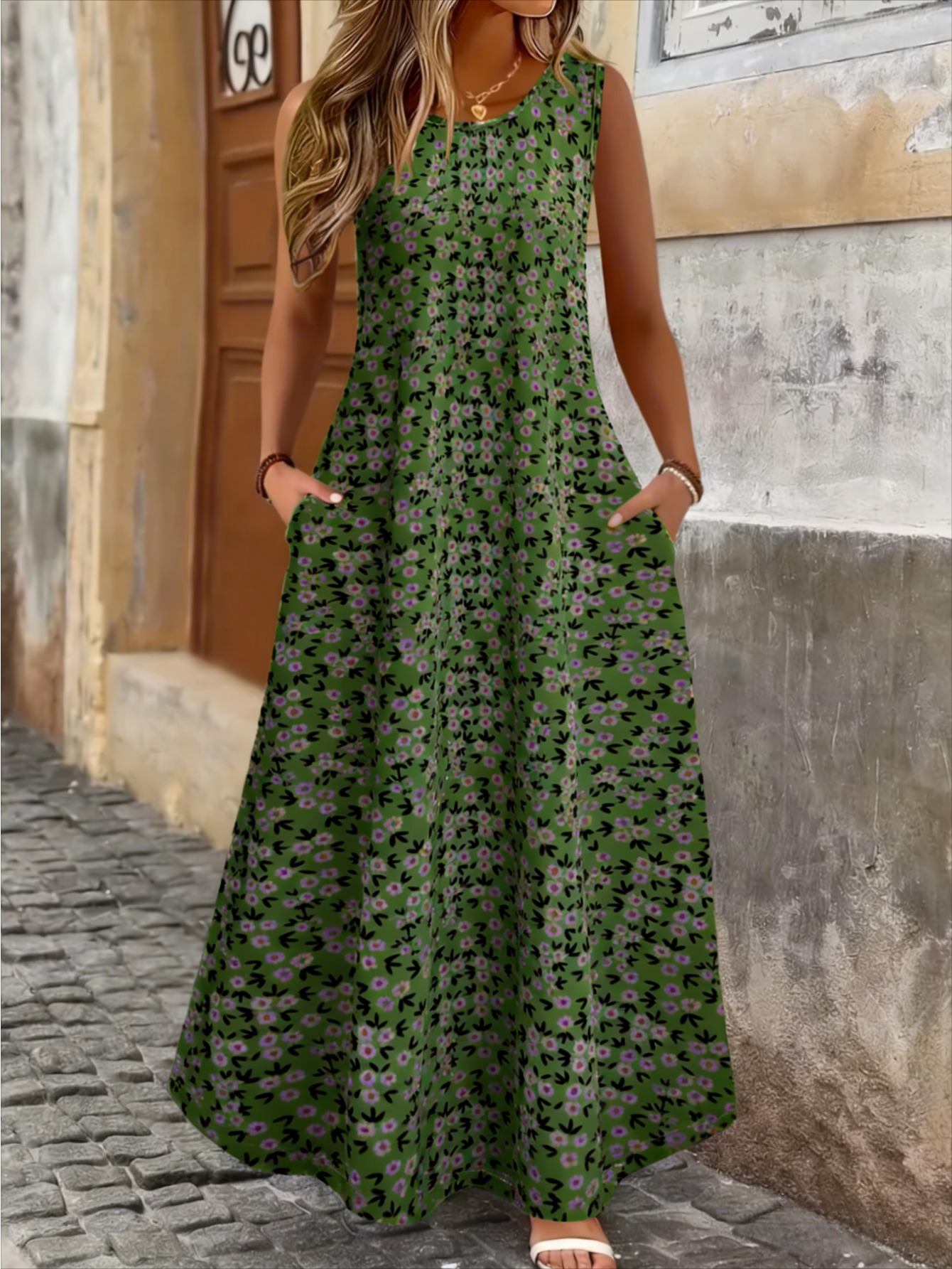 summer dresses that hide belly bulge sold on Temu United States