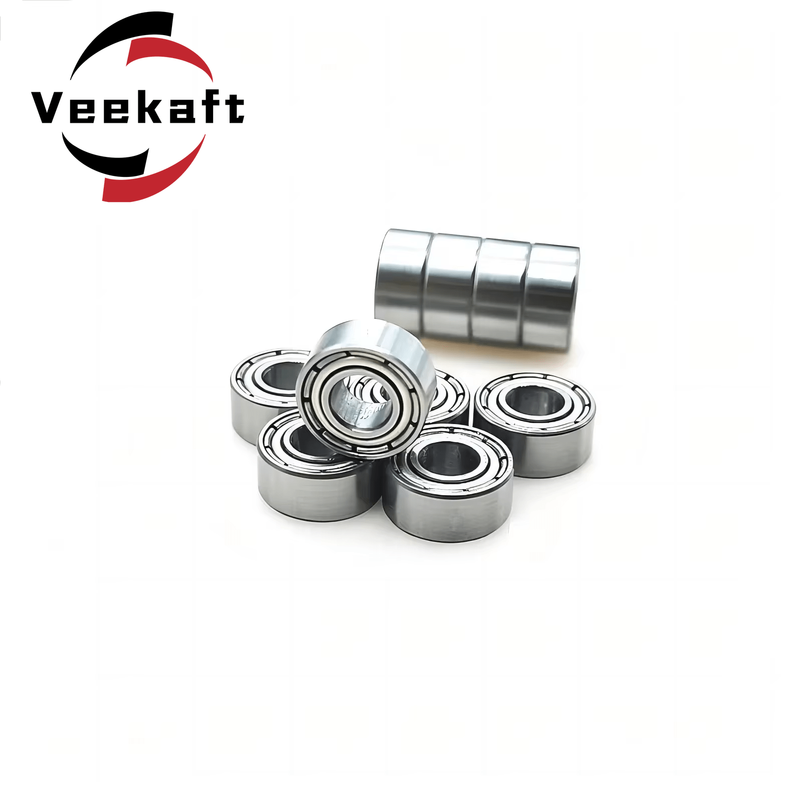 4 Paliers Lisses 8x15x24mm En Laiton - Sans Entretien, Pour Montages DIY