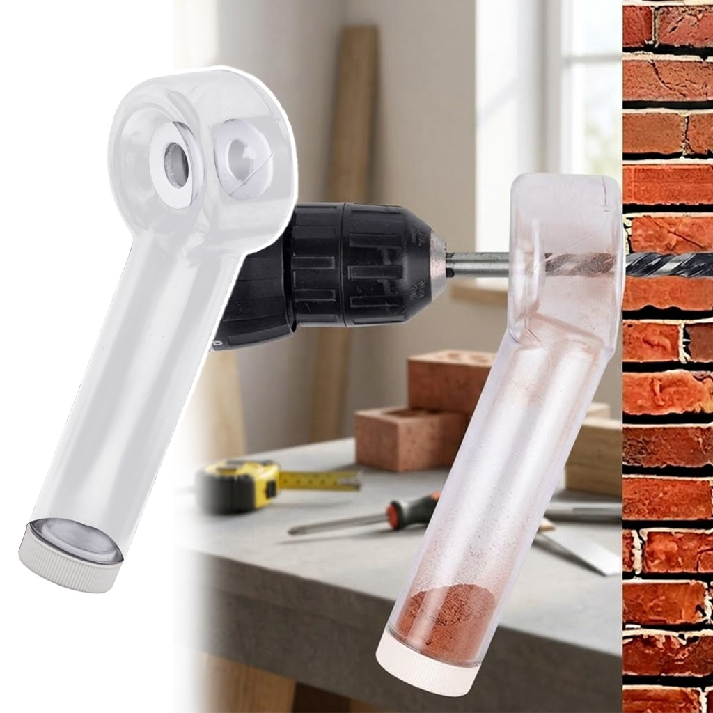 TEMU Scatola di Raccolta per Trapano : Dotata di un di Inclinazione con Design Ergonomico e . Raccoglie Efficientemente la per Evitare che a .
