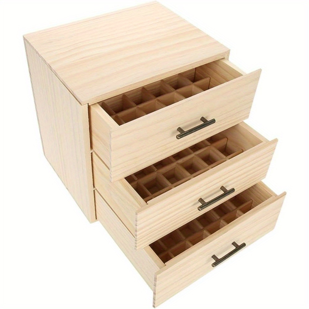 

90 Slots 3 Tier , Essential Oil Organizer, Wooden Oil , Essential Oil , Essential Oil Wooden Box