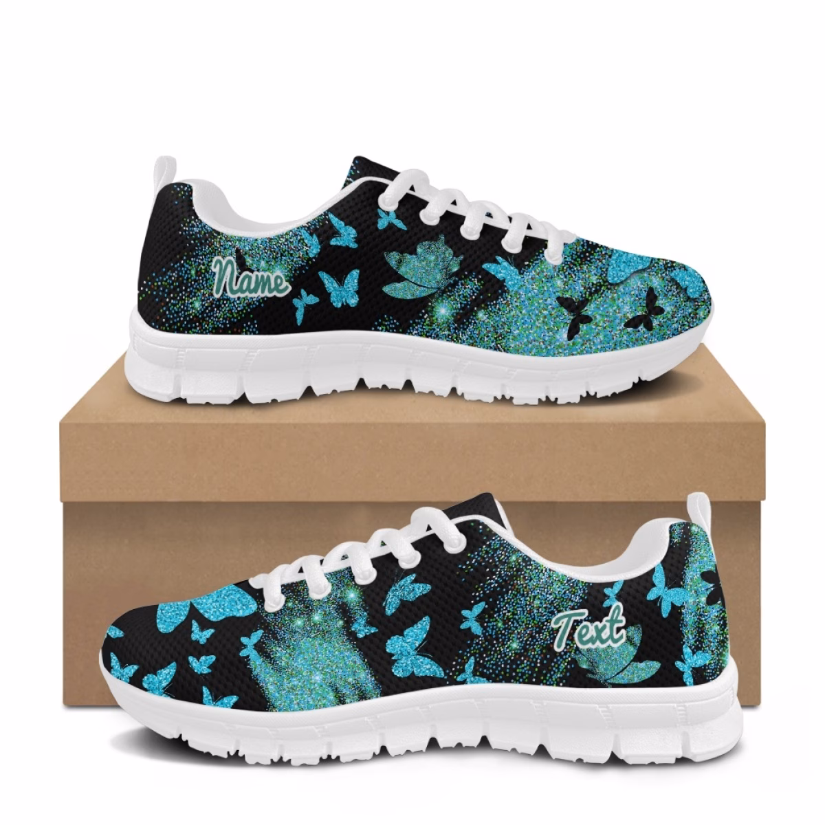 Butterfly Print Breathable Mesh Men\u0027s Slip-On...