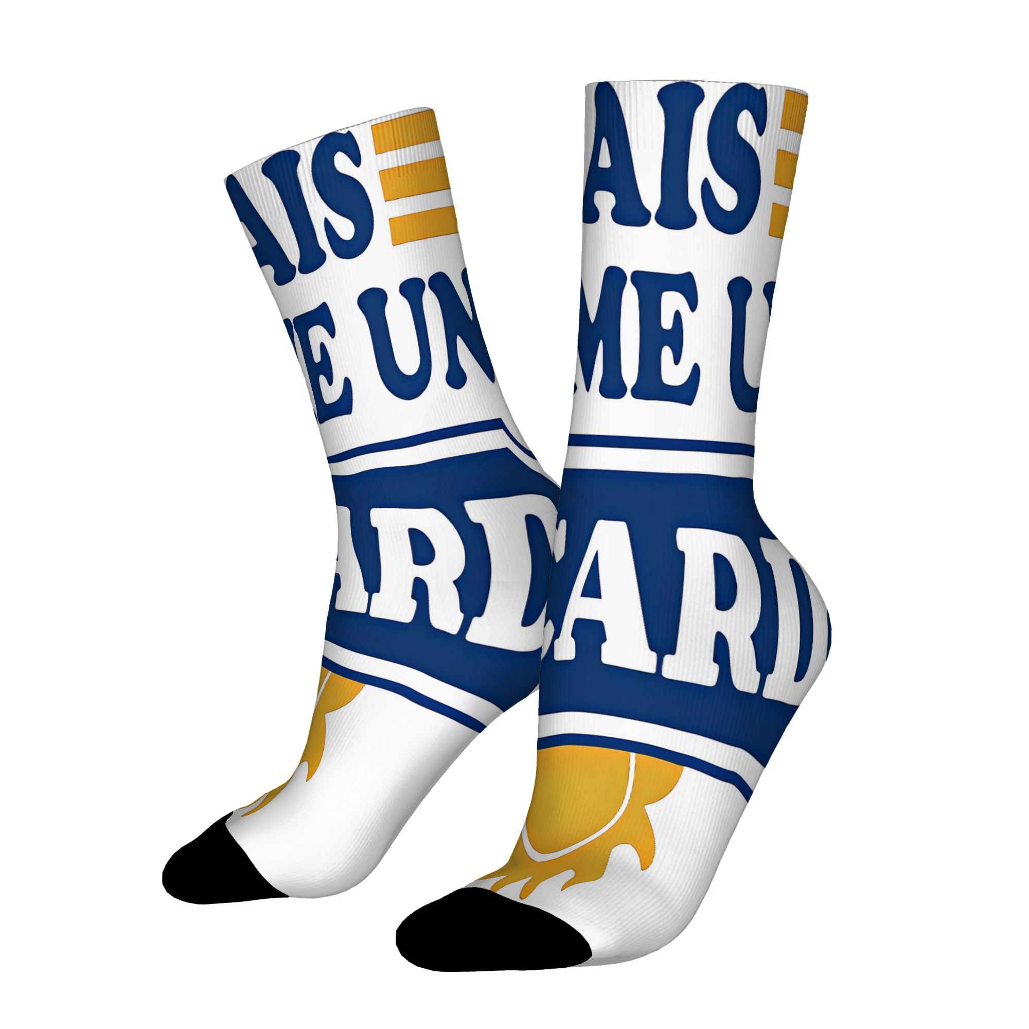 TEMU Chaussettes pour Homme en Polyester à Impression Plate 2D Motif Alcool, Chaussettes Décontractées Hip Hop Printemps Été Automne Hiver,
