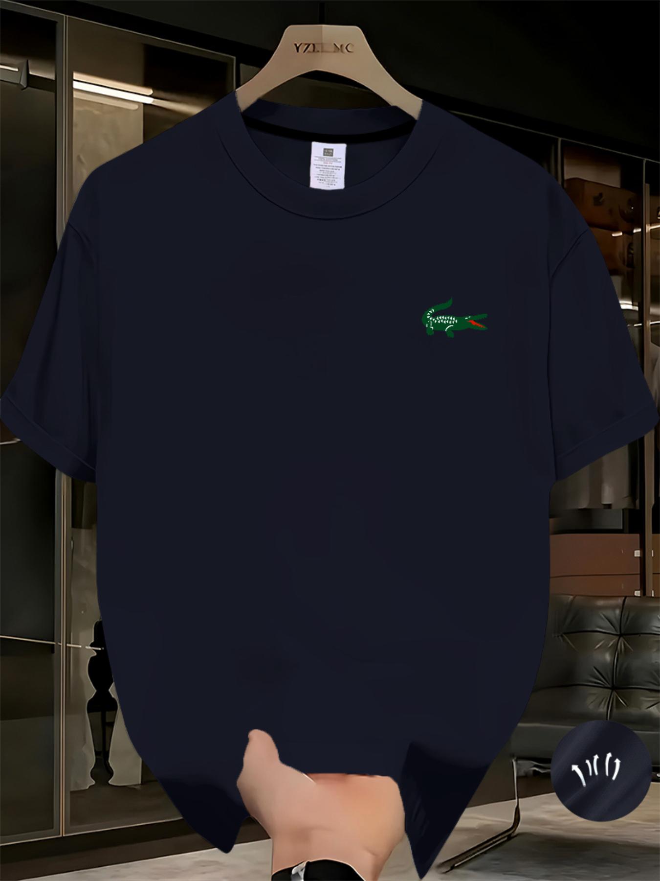 Comfortable Sports T-Shirt, Unisex Athletic Tee, Solid Color Print T-Shirt, Men'S Casual T-Shirt with a Creative Style.