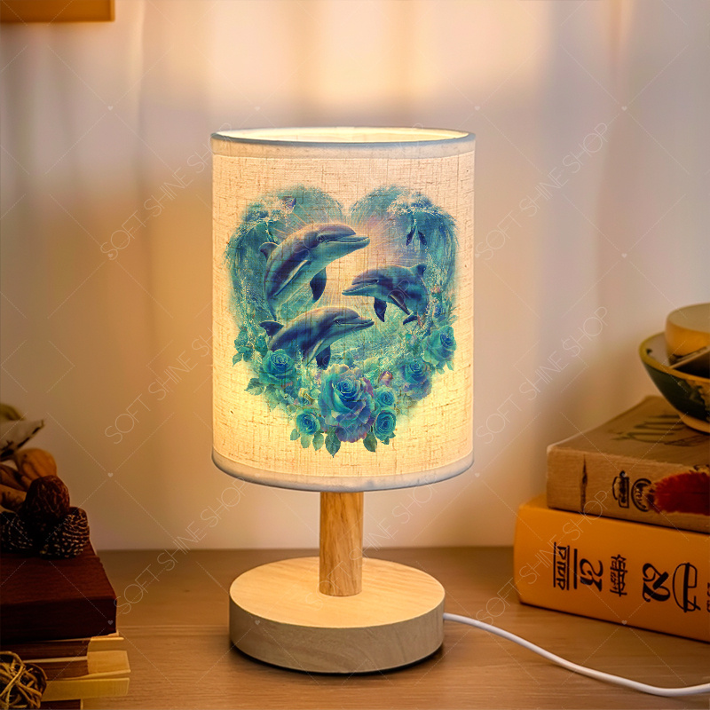 USB-Powered LED Fabric Desk Lamp