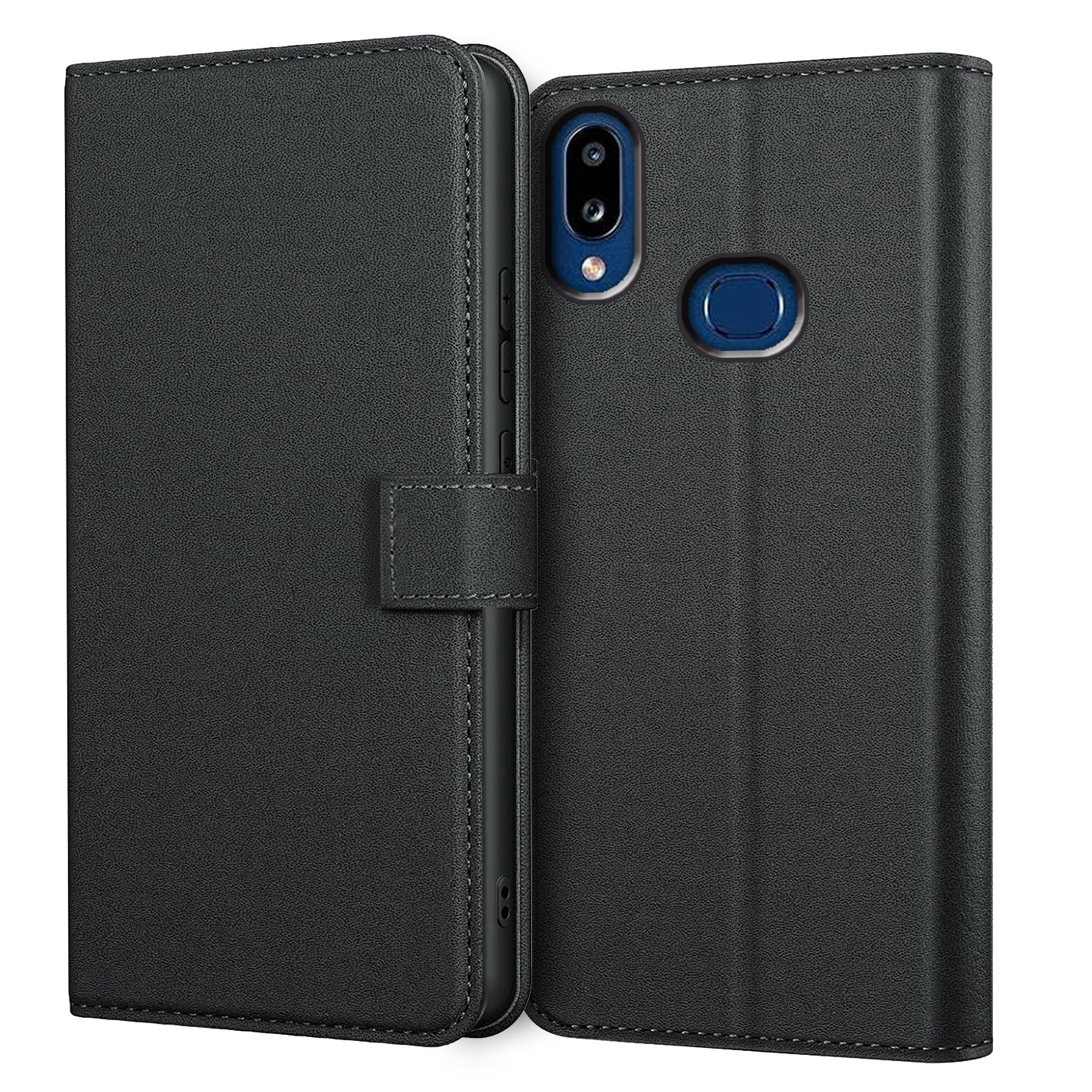 TEMU Чохол для телефону: для for Samsung for Galaxy A10s, чохол з підставкою, штучна шкіра, слот для карток, , захисний чохол-книжка