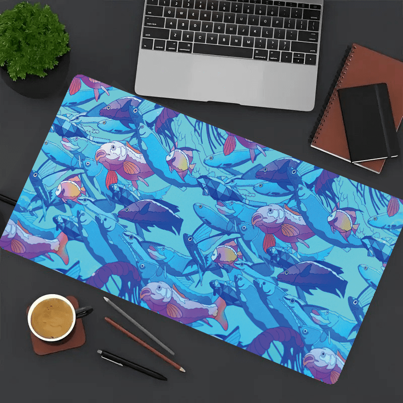 extra large anime mouse pad vibrant underwater - Temu Bahrain