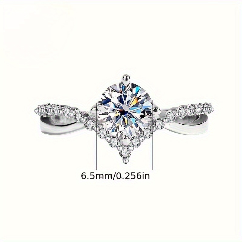 Heart-Shaped Synthetic Stone Ring, Valentine's Gift