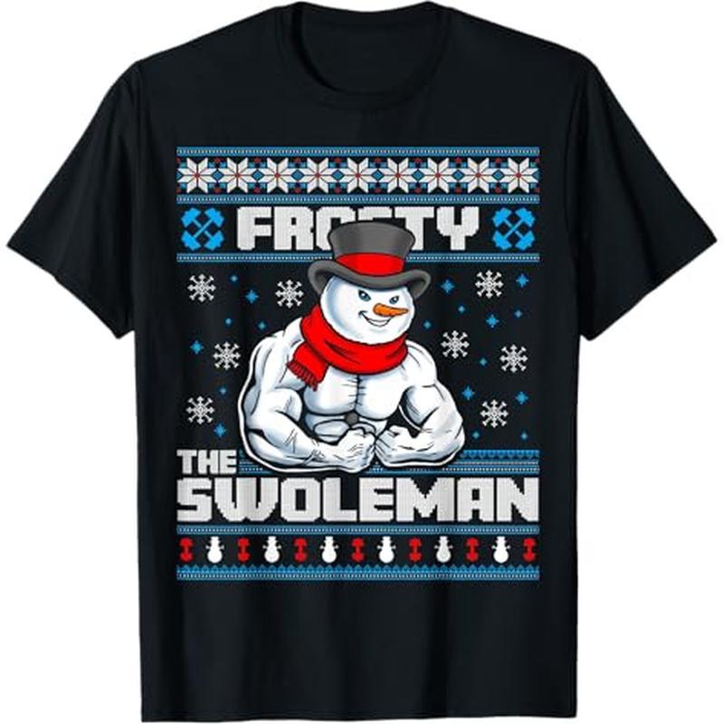 

Swoleman Christmas Gym Weight Men Women T-, Suitable For Gyms, 100% , S - Xxxl,