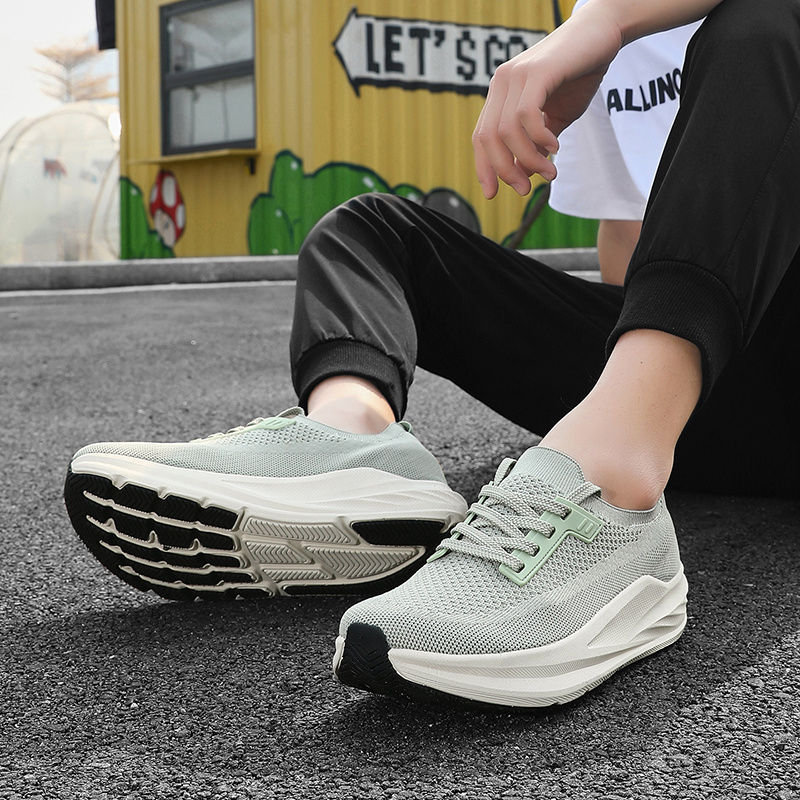Men's Wide Width Sneakers with Extra Wide Toe Box for Running