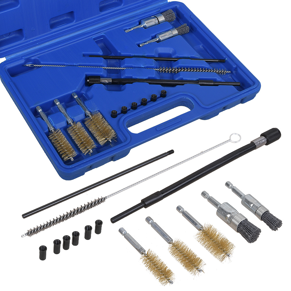 14pcs Universal Brush Set For Cleaning Injector Seats