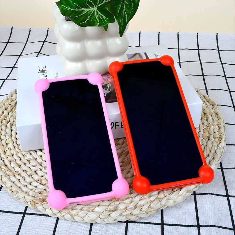 Phone Case - Four-Ball Shockproof Universal Phone Case, Elastic Silicone Material, Universal for Smartphones Bumper Case Phone Case Phone Grip Phone Grip Phone Case - Four-Ball Shockproof Universal Phone Case, Elastic Silicone Material, Universal for Smartphones Bumper Case Phone Case Phone Grip Phone Grip