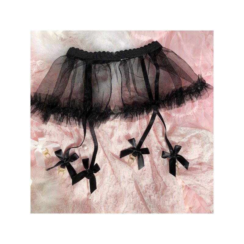 garter belts for thigh highs sold on Temu United States