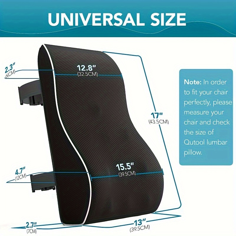 lumbar pillow slow rebound lumbar cushion office sedentary essential household and car use Product details 0