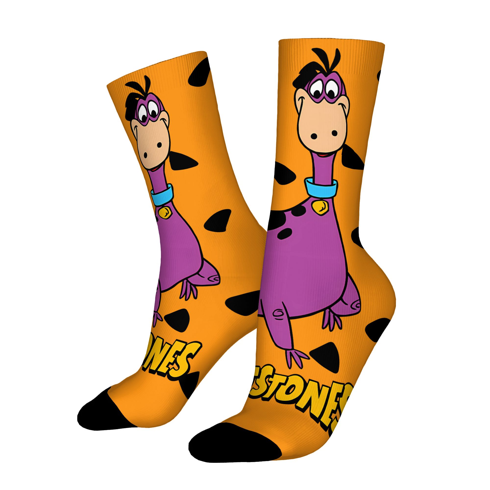TEMU Core Socks Vintage Design Breathable 2d Print Design