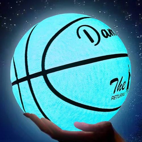 luminous luminous basketball pu soft outdoor wear resistant and non slip birthday gift for relatives