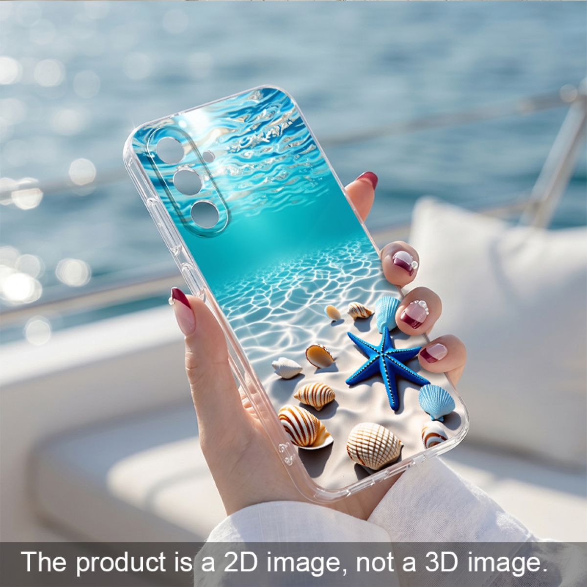Trda zaščitna ovijalka za telefon: Mehka prozorna 2D natisnjena ovijalka za telefon, primerna za for Samsung Galaxy A05, A05S, A06, A07, A13,