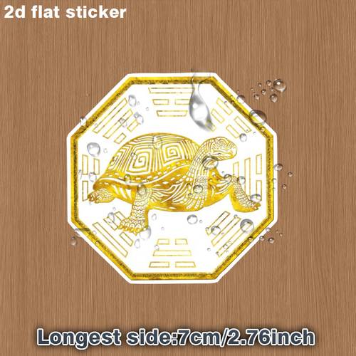 sea turtle shui stainless steel sticker suitable for windows trucks cars laptops macbooks etc