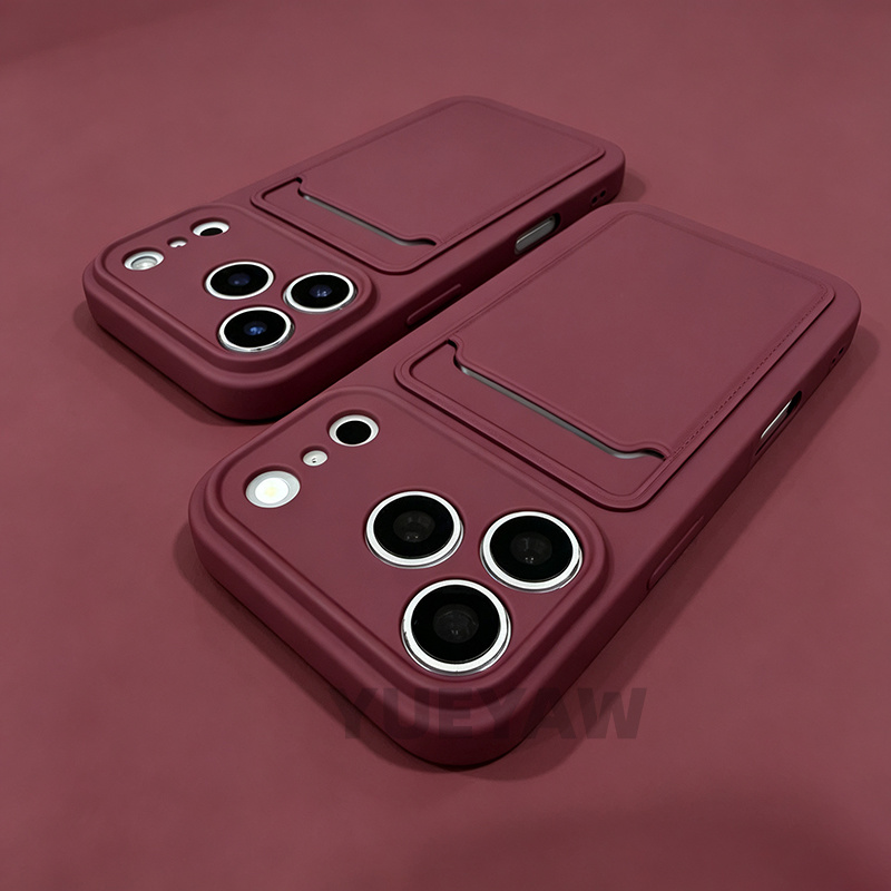 TEMU Telefoonhoesje - 1 stuks telefoonhoesje, telefoonhoesje met kaartsleuf, draagbaar telefoonhoesje, stevig klassiek telefoonhoesje, compatibel met