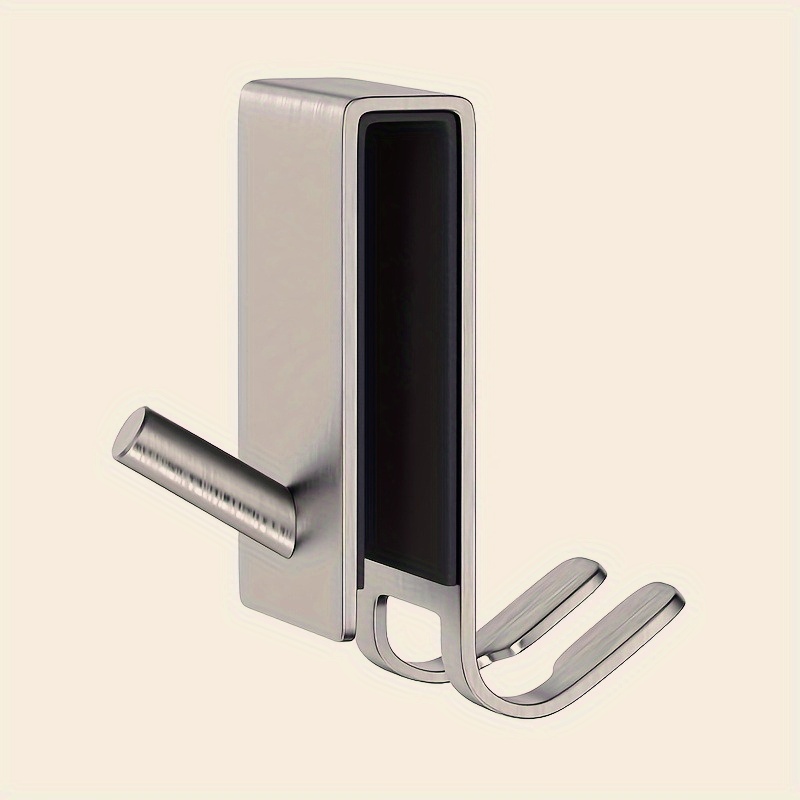 TEMU Gancio doccia da porta in acciaio inossidabile resistente alla - Organizer da bagno resistente, gancio salvaspazio con forte portanza per