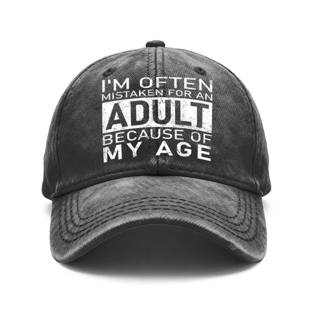 TEMU A Vintage Washed Unisex Baseball , I Get For An Adult Is Adjustable In Size, Suitable For Outdoor Activities And Casual Wear, A Great Gift For ,