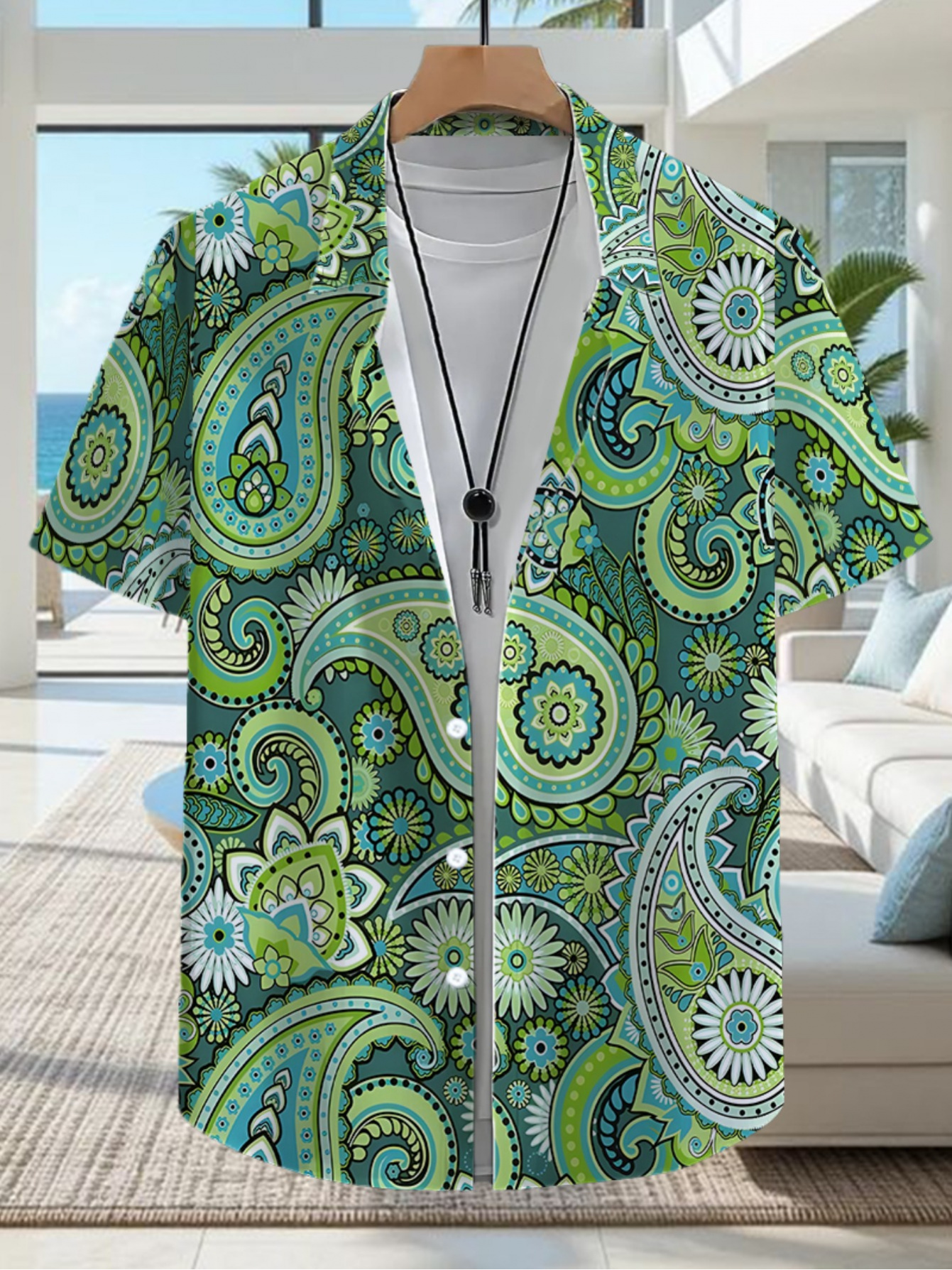 princess polly baby blue dress Boho Fashion for Men: AI Picks 2025 main image 1